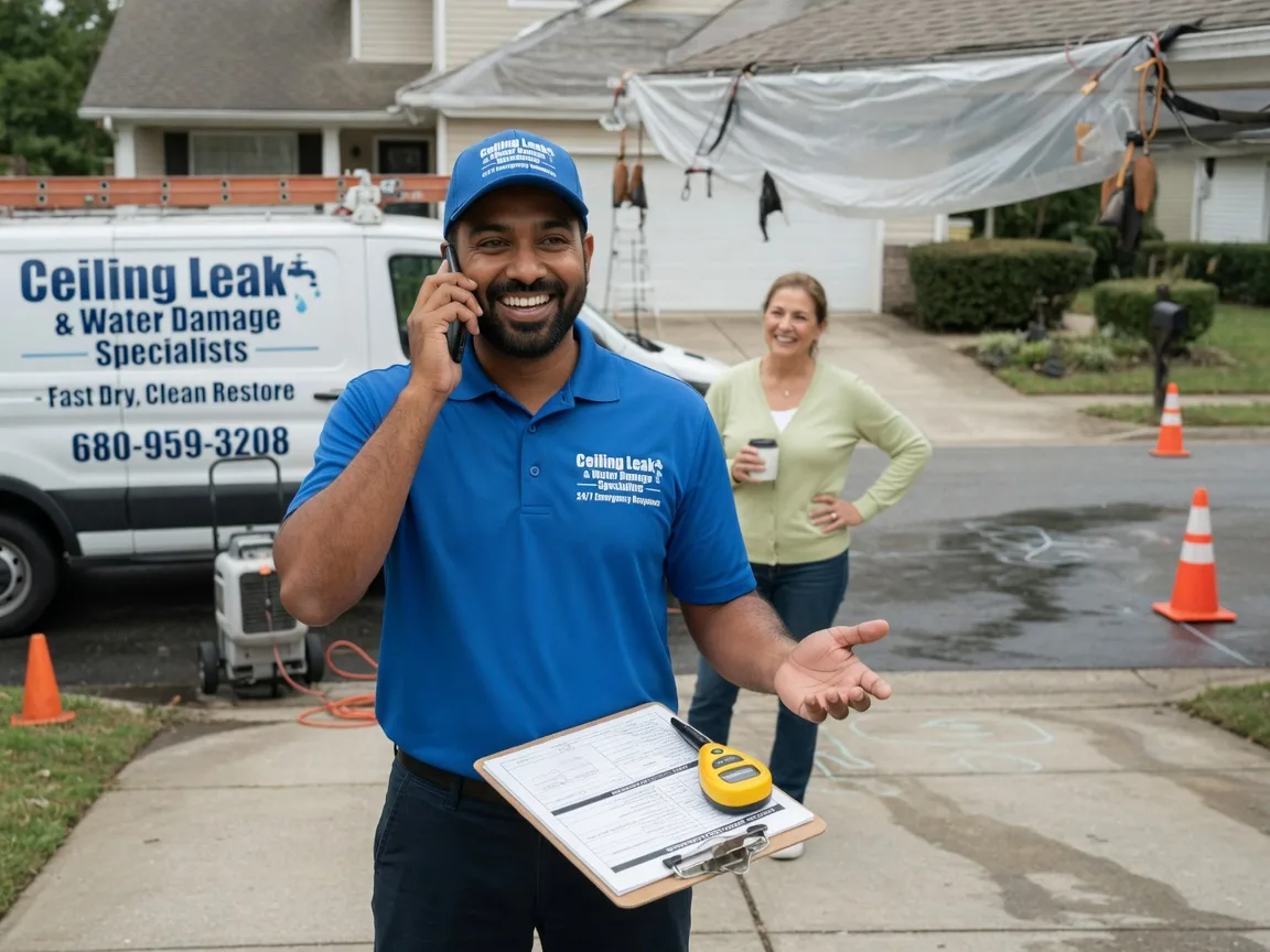 Ceiling Leak Cleanup Fort Knox, KY FAQs
